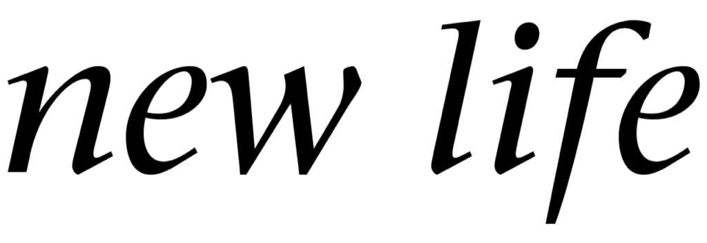 newlife logo schwarz transparent